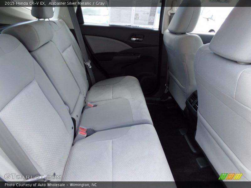 Alabaster Silver Metallic / Gray 2015 Honda CR-V EX