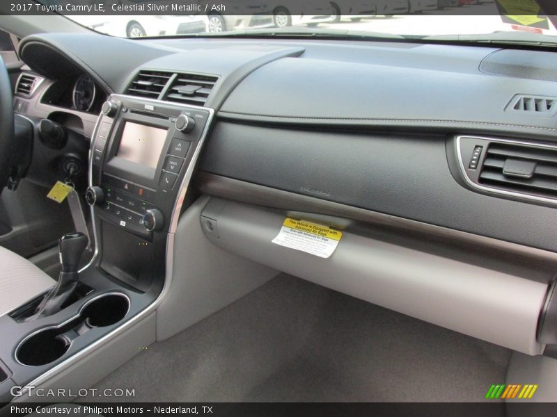 Celestial Silver Metallic / Ash 2017 Toyota Camry LE