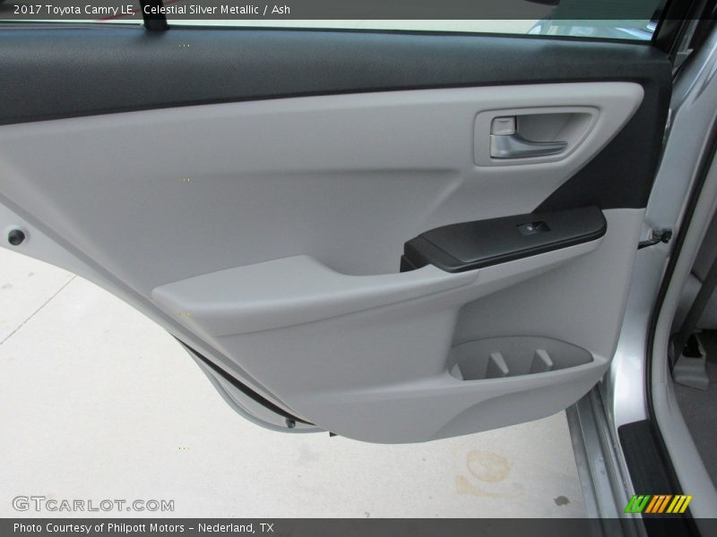 Celestial Silver Metallic / Ash 2017 Toyota Camry LE