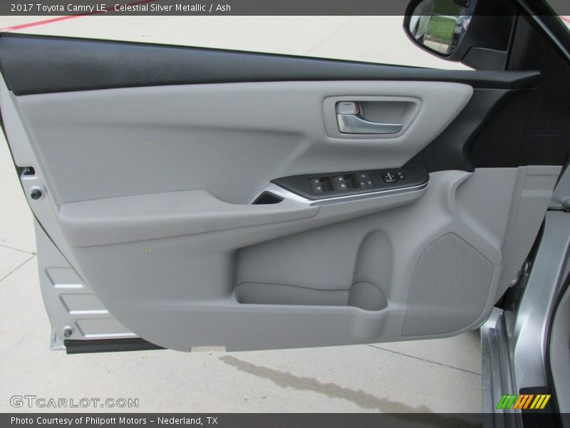 Celestial Silver Metallic / Ash 2017 Toyota Camry LE
