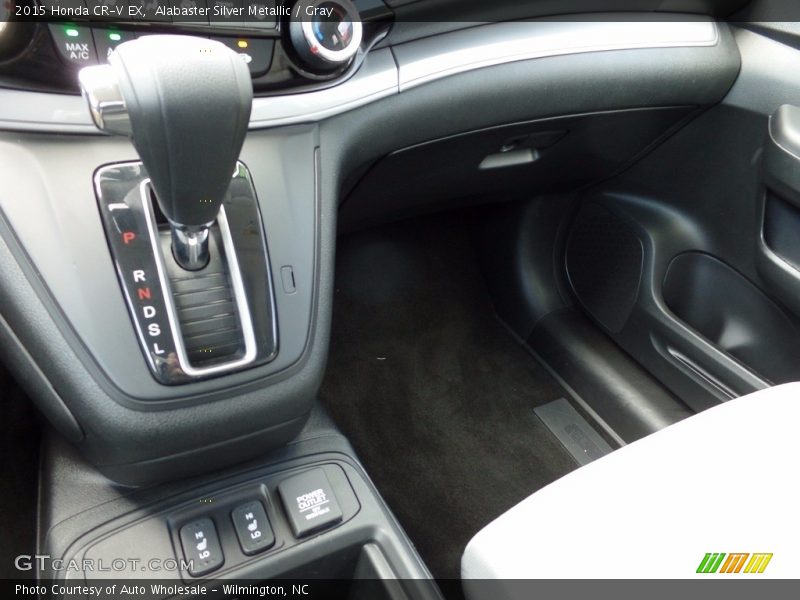 Alabaster Silver Metallic / Gray 2015 Honda CR-V EX