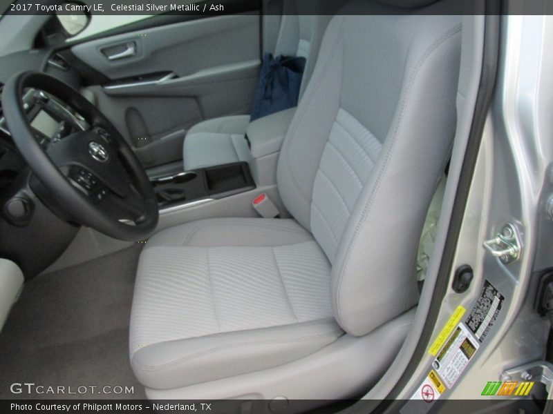 Celestial Silver Metallic / Ash 2017 Toyota Camry LE