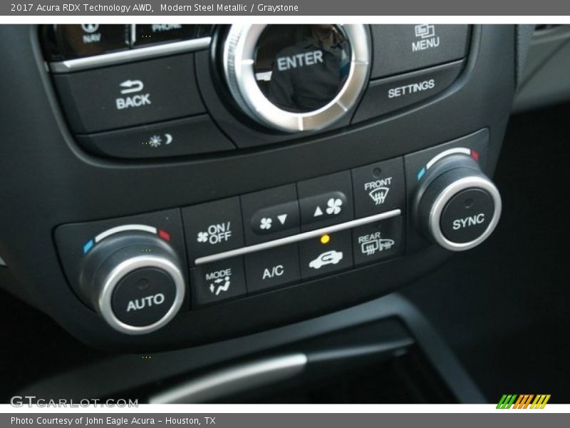 Modern Steel Metallic / Graystone 2017 Acura RDX Technology AWD