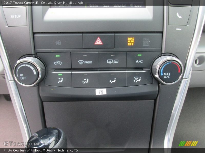 Celestial Silver Metallic / Ash 2017 Toyota Camry LE