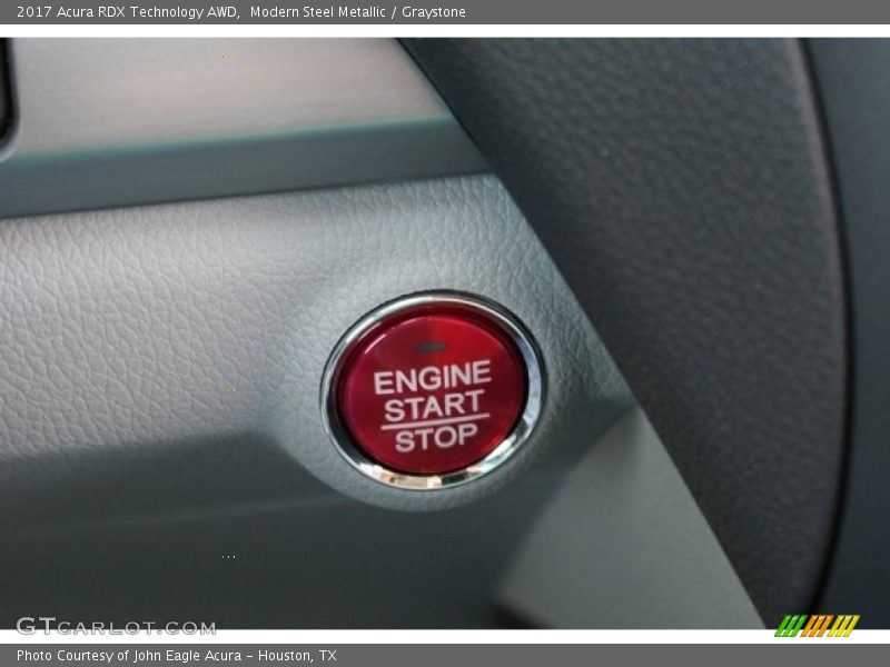 Modern Steel Metallic / Graystone 2017 Acura RDX Technology AWD