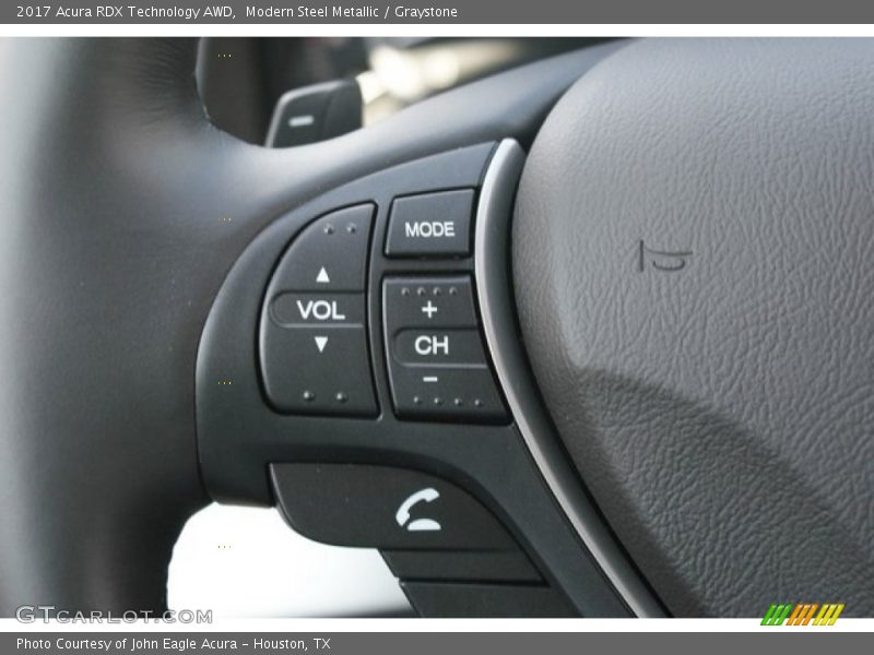 Modern Steel Metallic / Graystone 2017 Acura RDX Technology AWD
