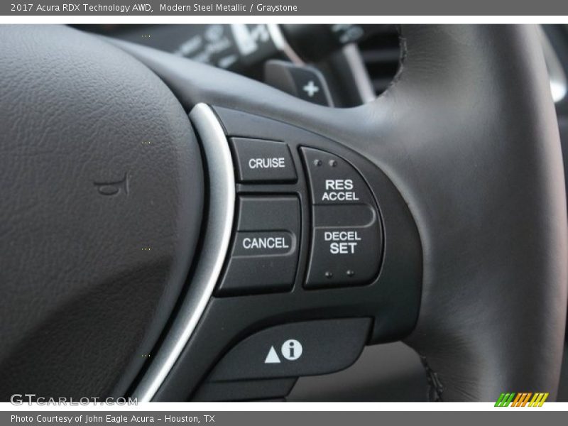 Modern Steel Metallic / Graystone 2017 Acura RDX Technology AWD