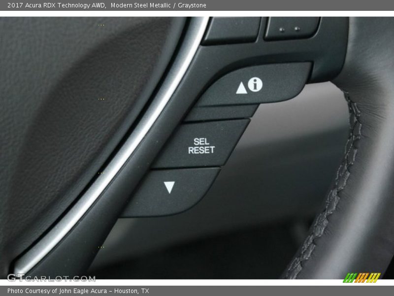 Modern Steel Metallic / Graystone 2017 Acura RDX Technology AWD