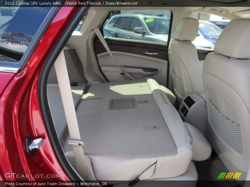 Crystal Red Tintcoat / Shale/Brownstone 2013 Cadillac SRX Luxury AWD