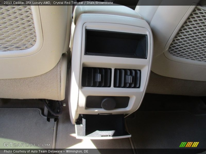 Crystal Red Tintcoat / Shale/Brownstone 2013 Cadillac SRX Luxury AWD