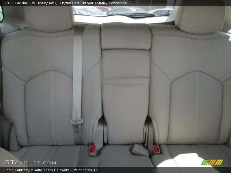 Crystal Red Tintcoat / Shale/Brownstone 2013 Cadillac SRX Luxury AWD