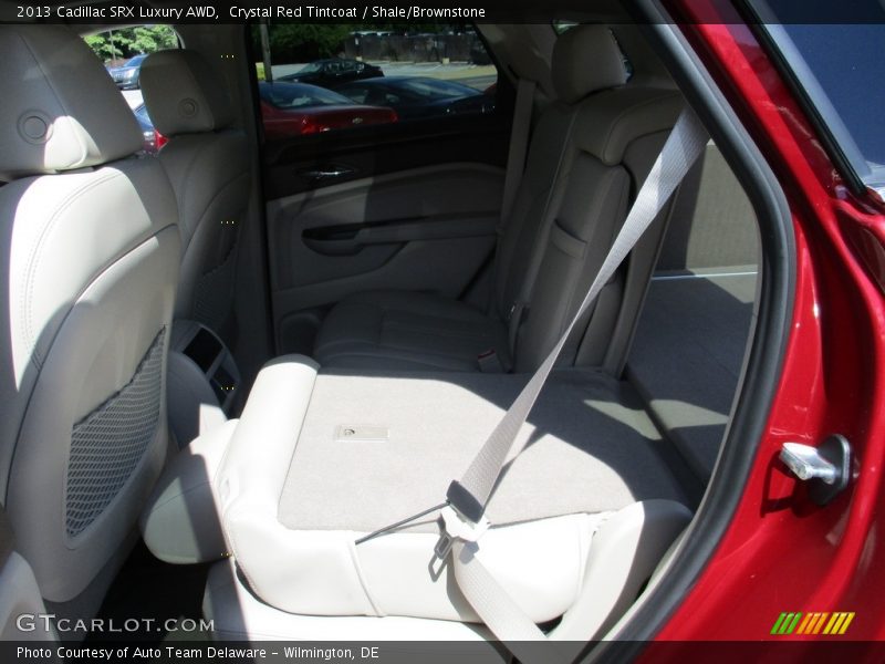 Crystal Red Tintcoat / Shale/Brownstone 2013 Cadillac SRX Luxury AWD