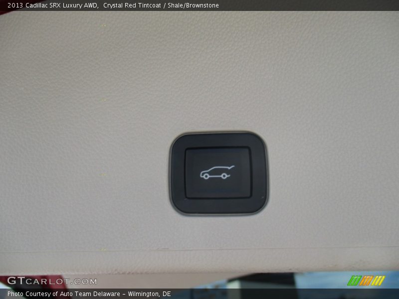 Crystal Red Tintcoat / Shale/Brownstone 2013 Cadillac SRX Luxury AWD