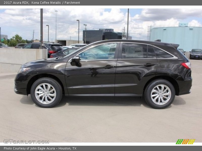 Kona Coffee Metallic / Parchment 2017 Acura RDX