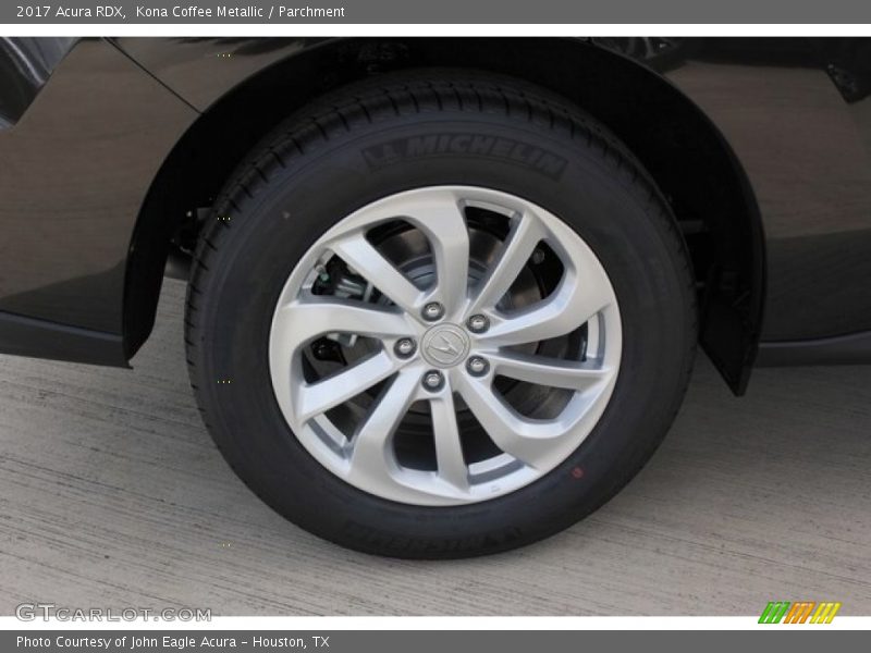 Kona Coffee Metallic / Parchment 2017 Acura RDX