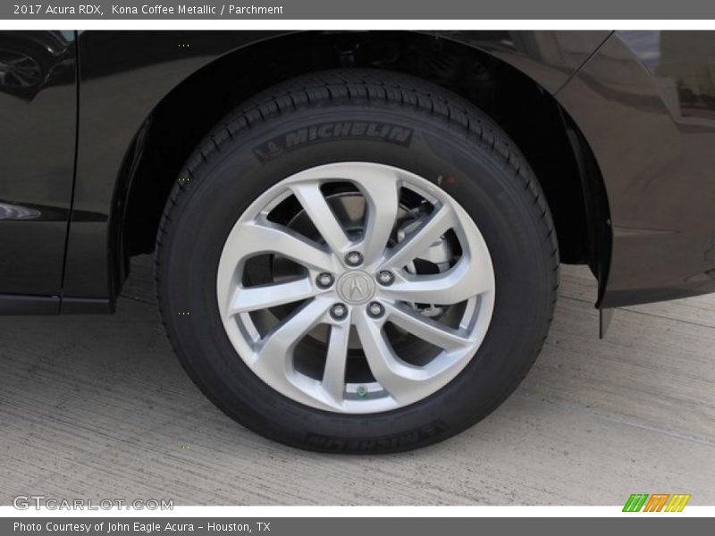 Kona Coffee Metallic / Parchment 2017 Acura RDX
