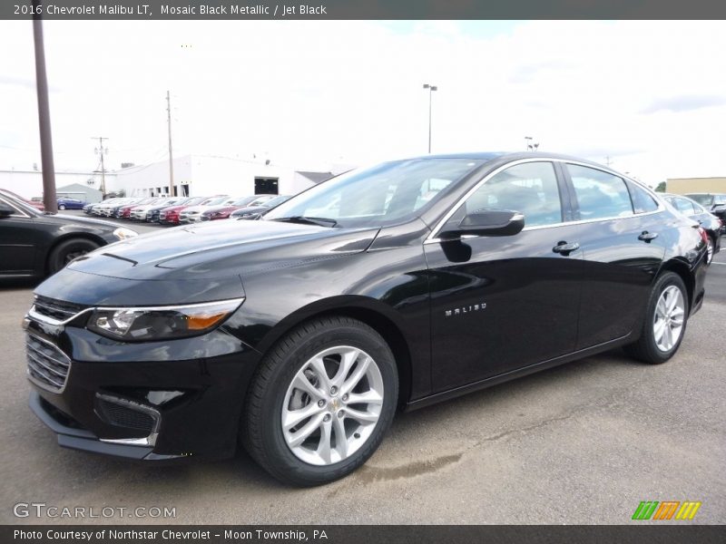 Mosaic Black Metallic / Jet Black 2016 Chevrolet Malibu LT