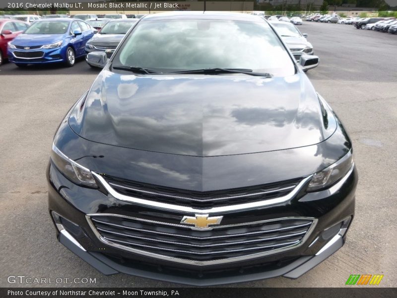 Mosaic Black Metallic / Jet Black 2016 Chevrolet Malibu LT