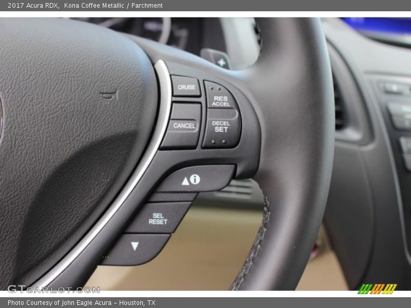 Kona Coffee Metallic / Parchment 2017 Acura RDX
