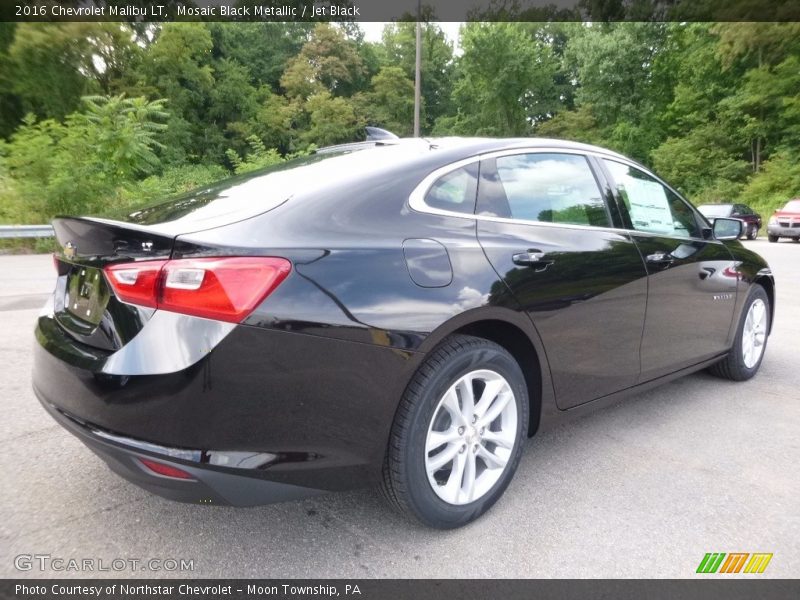 Mosaic Black Metallic / Jet Black 2016 Chevrolet Malibu LT