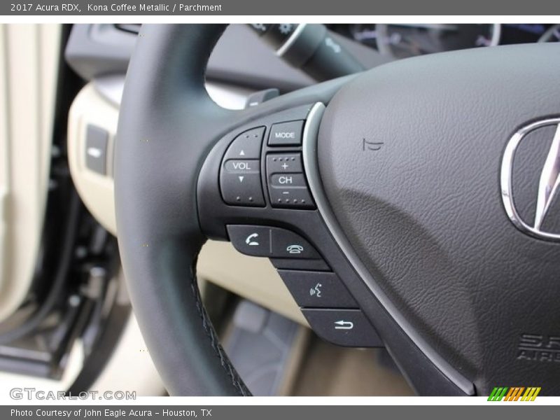 Kona Coffee Metallic / Parchment 2017 Acura RDX