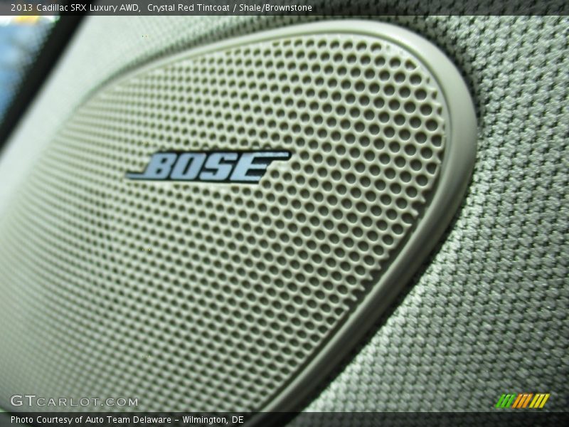 Crystal Red Tintcoat / Shale/Brownstone 2013 Cadillac SRX Luxury AWD
