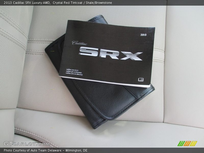 Crystal Red Tintcoat / Shale/Brownstone 2013 Cadillac SRX Luxury AWD