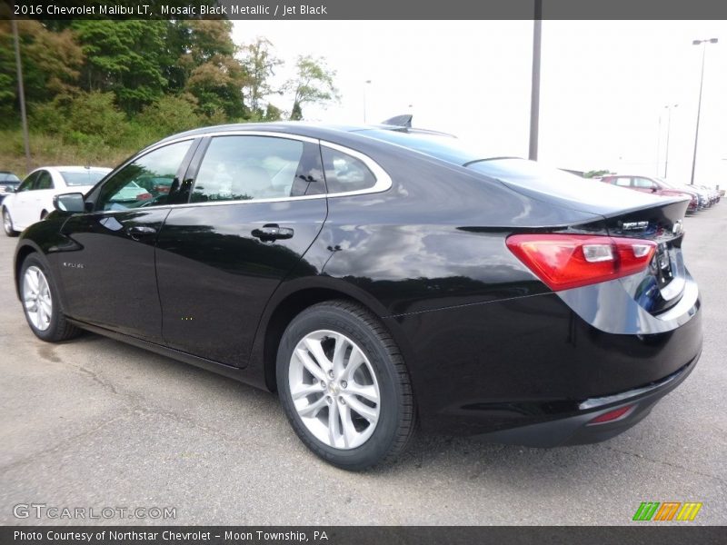 Mosaic Black Metallic / Jet Black 2016 Chevrolet Malibu LT