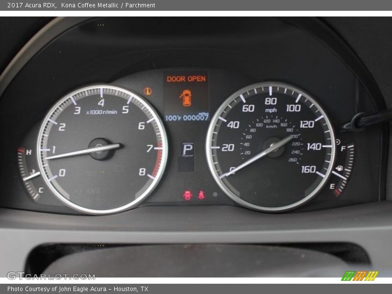 Kona Coffee Metallic / Parchment 2017 Acura RDX