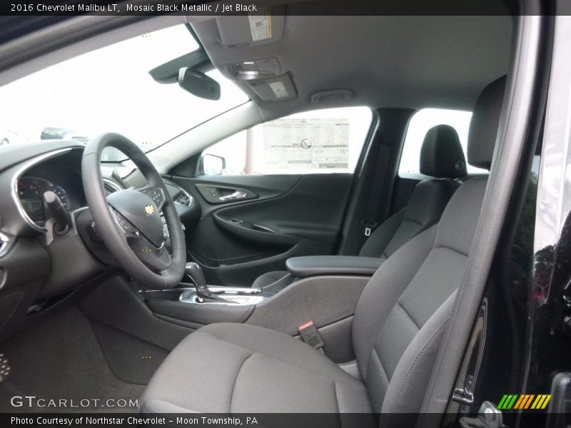 Mosaic Black Metallic / Jet Black 2016 Chevrolet Malibu LT