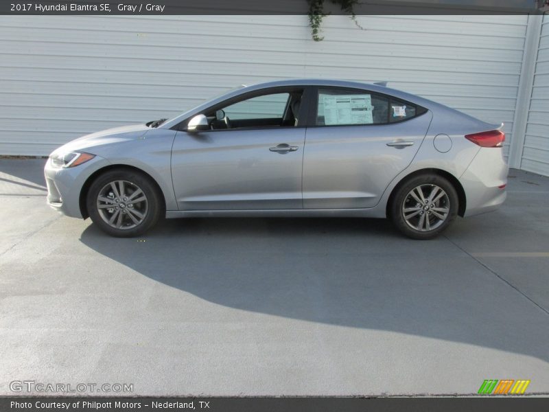 Gray / Gray 2017 Hyundai Elantra SE