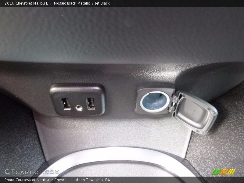 Mosaic Black Metallic / Jet Black 2016 Chevrolet Malibu LT
