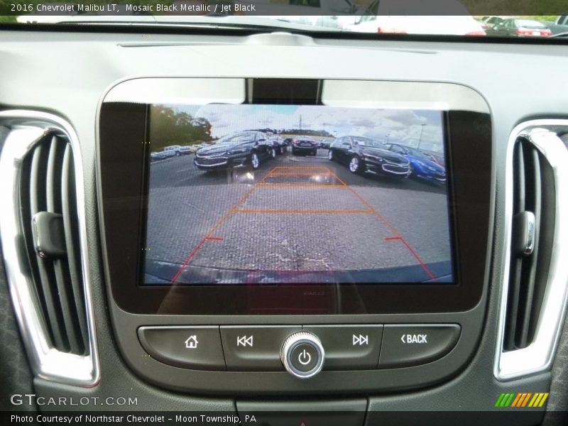 Mosaic Black Metallic / Jet Black 2016 Chevrolet Malibu LT