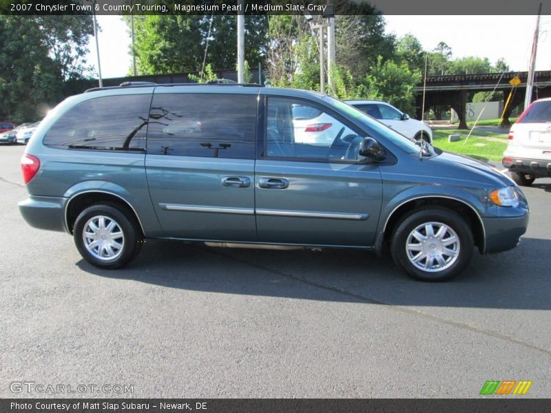 Magnesium Pearl / Medium Slate Gray 2007 Chrysler Town & Country Touring