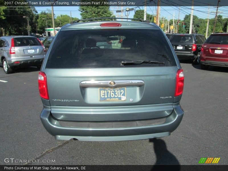 Magnesium Pearl / Medium Slate Gray 2007 Chrysler Town & Country Touring