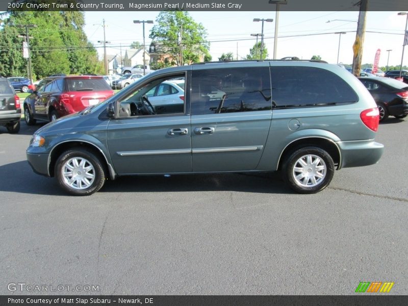Magnesium Pearl / Medium Slate Gray 2007 Chrysler Town & Country Touring