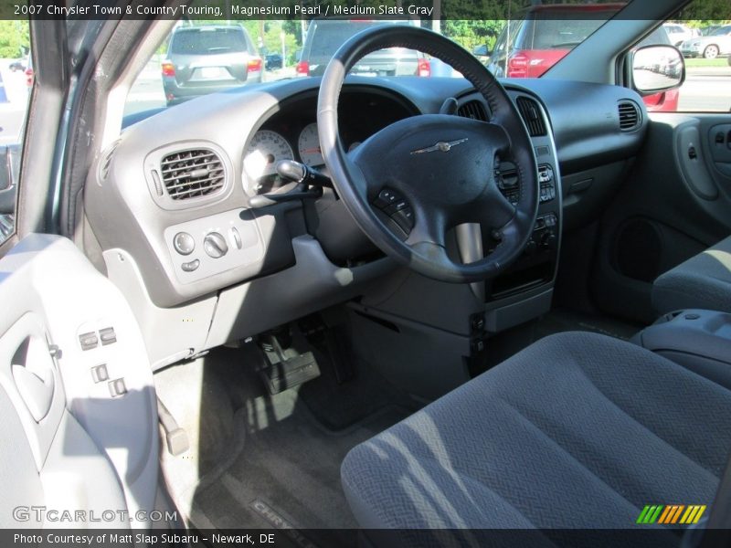 Magnesium Pearl / Medium Slate Gray 2007 Chrysler Town & Country Touring
