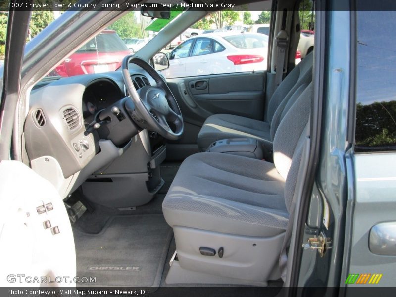 Magnesium Pearl / Medium Slate Gray 2007 Chrysler Town & Country Touring