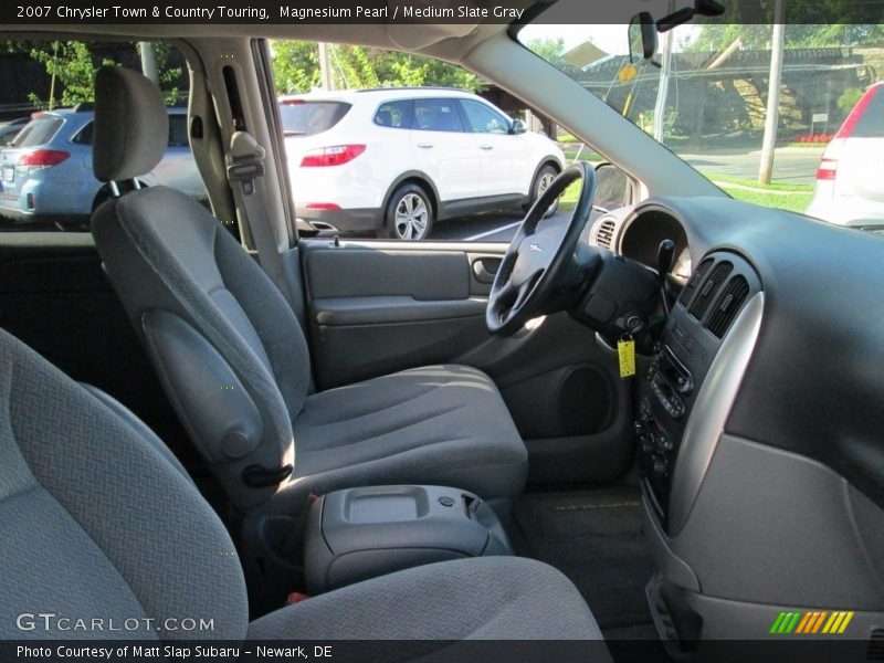 Magnesium Pearl / Medium Slate Gray 2007 Chrysler Town & Country Touring