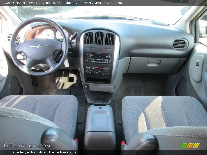 Magnesium Pearl / Medium Slate Gray 2007 Chrysler Town & Country Touring
