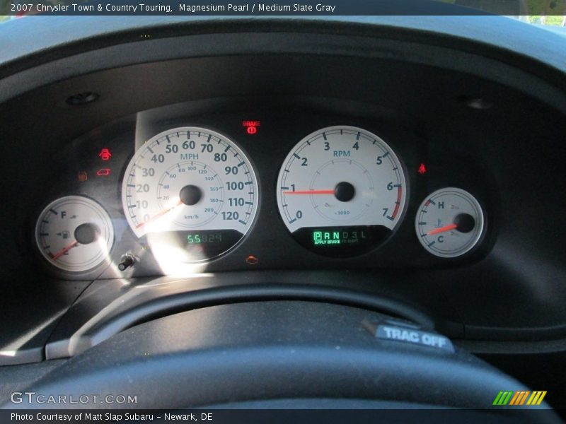 Magnesium Pearl / Medium Slate Gray 2007 Chrysler Town & Country Touring