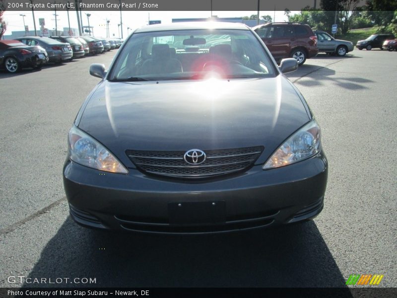 Phantom Gray Pearl / Stone 2004 Toyota Camry LE