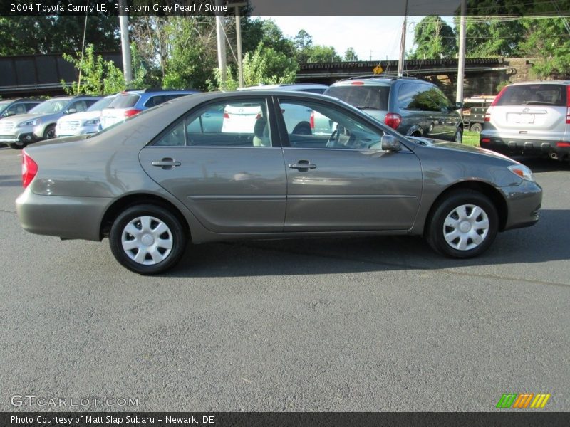 Phantom Gray Pearl / Stone 2004 Toyota Camry LE