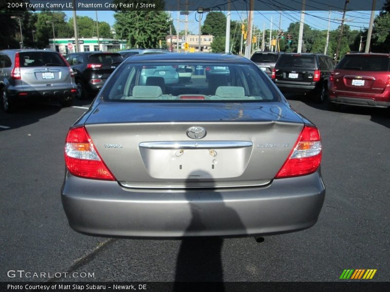 Phantom Gray Pearl / Stone 2004 Toyota Camry LE