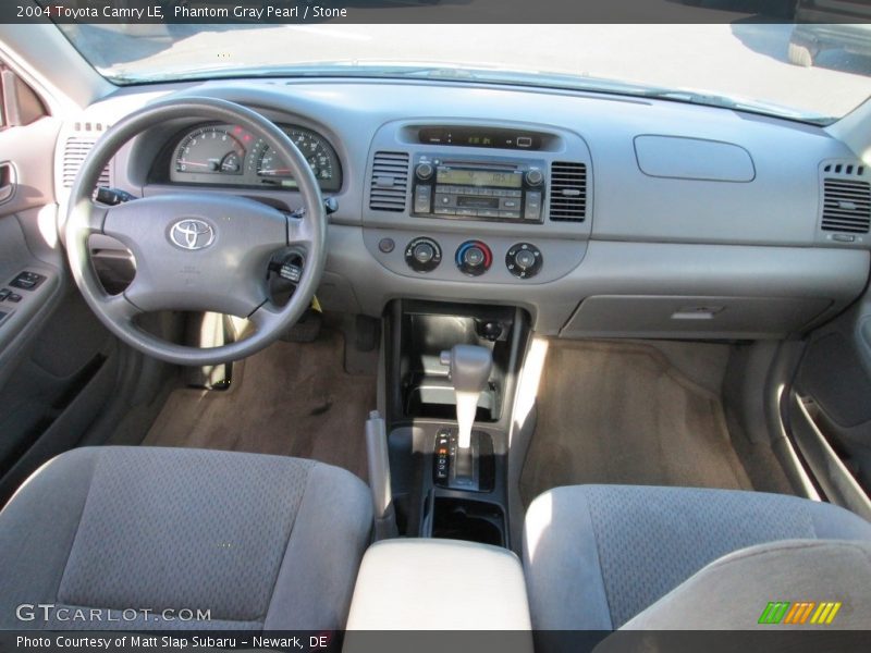 Phantom Gray Pearl / Stone 2004 Toyota Camry LE