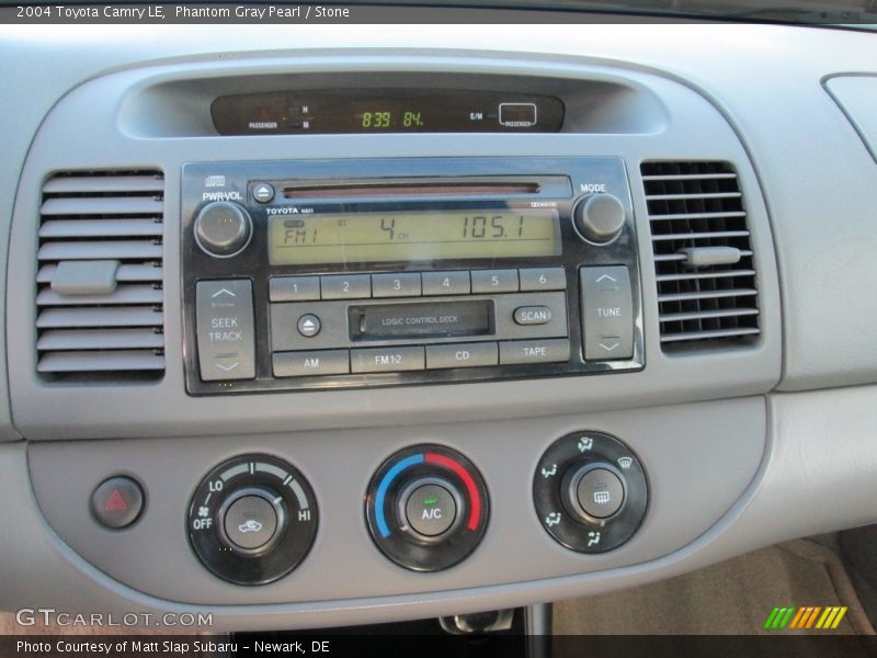Phantom Gray Pearl / Stone 2004 Toyota Camry LE