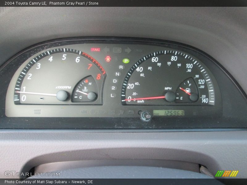 Phantom Gray Pearl / Stone 2004 Toyota Camry LE