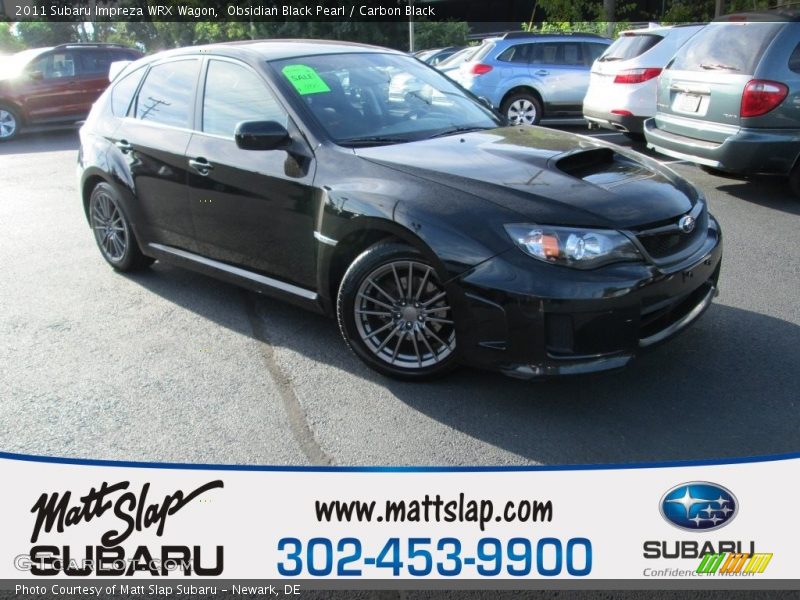 Obsidian Black Pearl / Carbon Black 2011 Subaru Impreza WRX Wagon