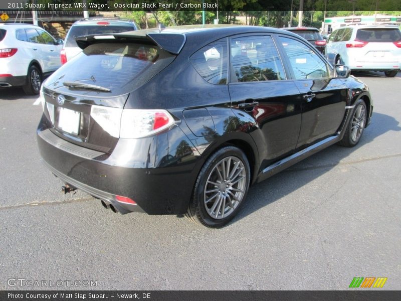 Obsidian Black Pearl / Carbon Black 2011 Subaru Impreza WRX Wagon