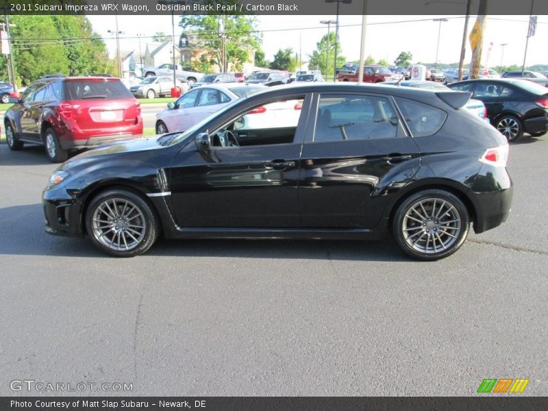 Obsidian Black Pearl / Carbon Black 2011 Subaru Impreza WRX Wagon